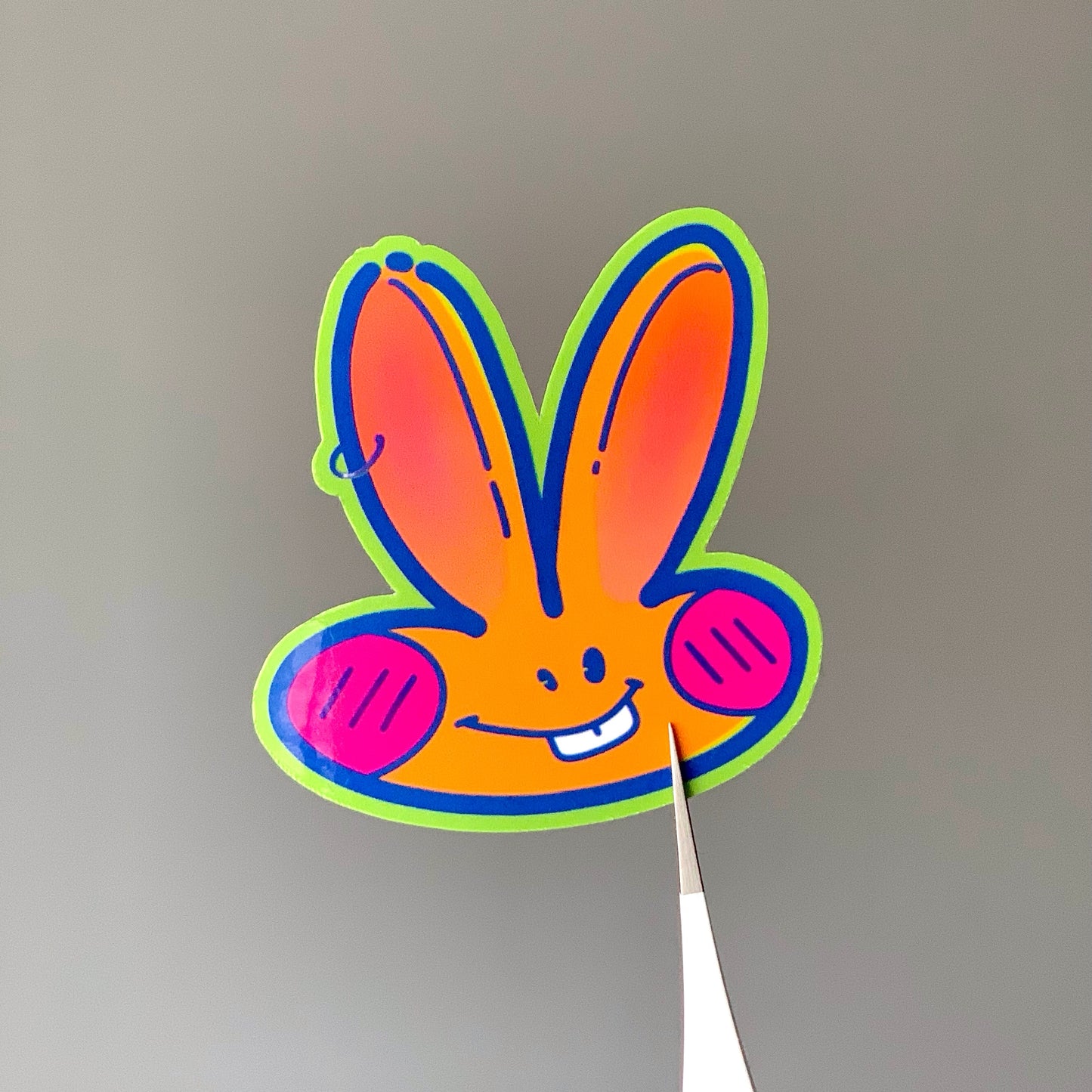 silly bun sticker