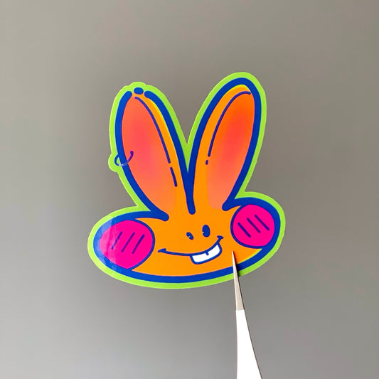 silly bun sticker