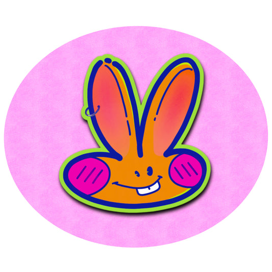 silly bun sticker